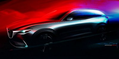 Первое официальное изображение нового поколения Mazda CX-9