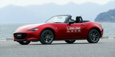 Выпущен миллион родстеров Mazda MX-5