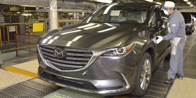 Кроссовер Mazda CX-9 2016 рассекречен до премьеры
